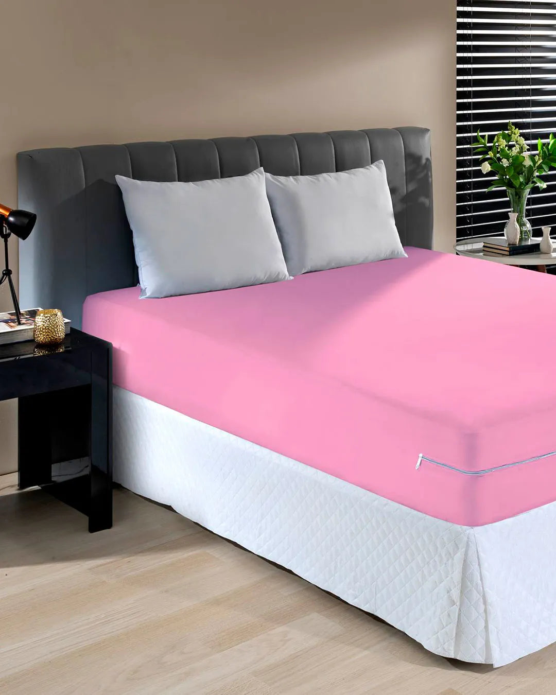 Capa para Colchão Casal Aurora Enxovais em Malha Gel Lisa